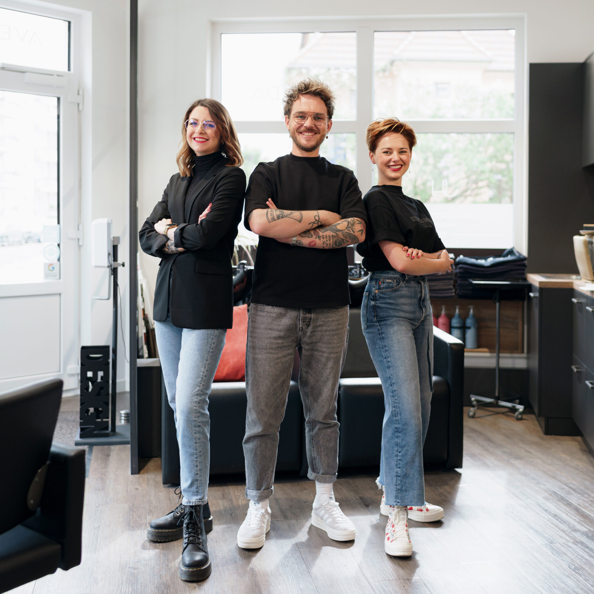 Team von Jan Hoffmann Friseure im Friseursalon